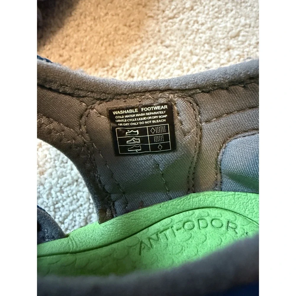 Keen Newport H2 Sandals Waterproof Sport‎ Shoes Blue Green Boys Big Kids Size 3
